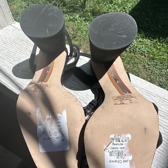 Sam Edelman Black Strappy Sandals - Picture 5 of 6